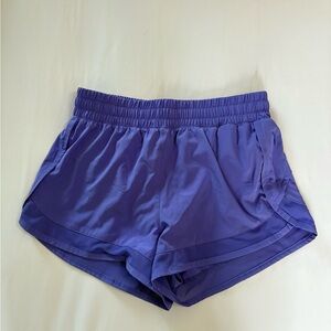 Asics Purple Athletic Shorts